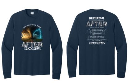 Picture of Navy Long Sleeve Shirt (Kids & Adults Sizes)